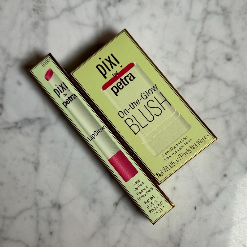 Pixi On-the-Glow Blush & LipGlow Duo Set | Ruby | NEW MAKEUP